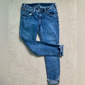 Elyse ankle skinny Silver jeans